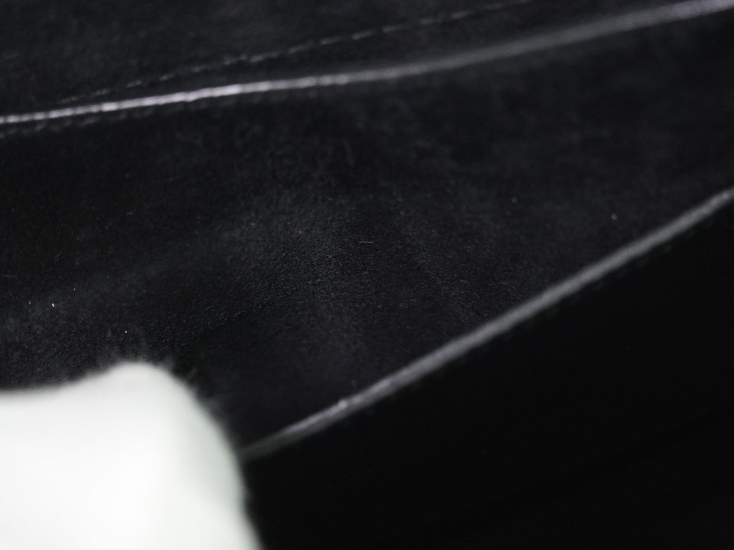 Saint Laurent Kaia Leather, Black, Leather, Shoulder Bag
