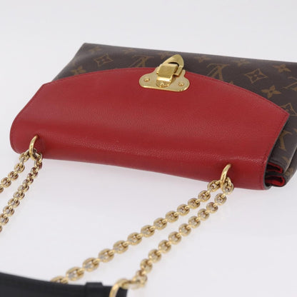 Louis Vuitton Saint Placide Monogram Canvas and Leather, Brown, Canvas, Handbag