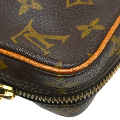 Louis Vuitton Danube Monogram Canvas, Brown, Canvas, Shoulder Bag