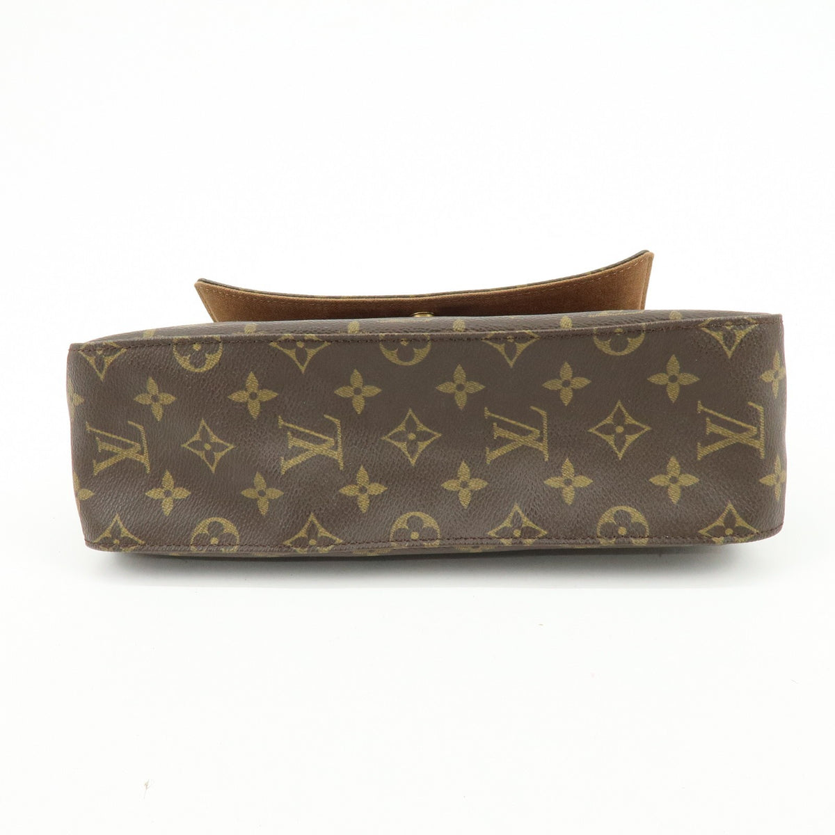 Louis Vuitton Looping Monogram Canvas, Brown, Canvas, Handbag