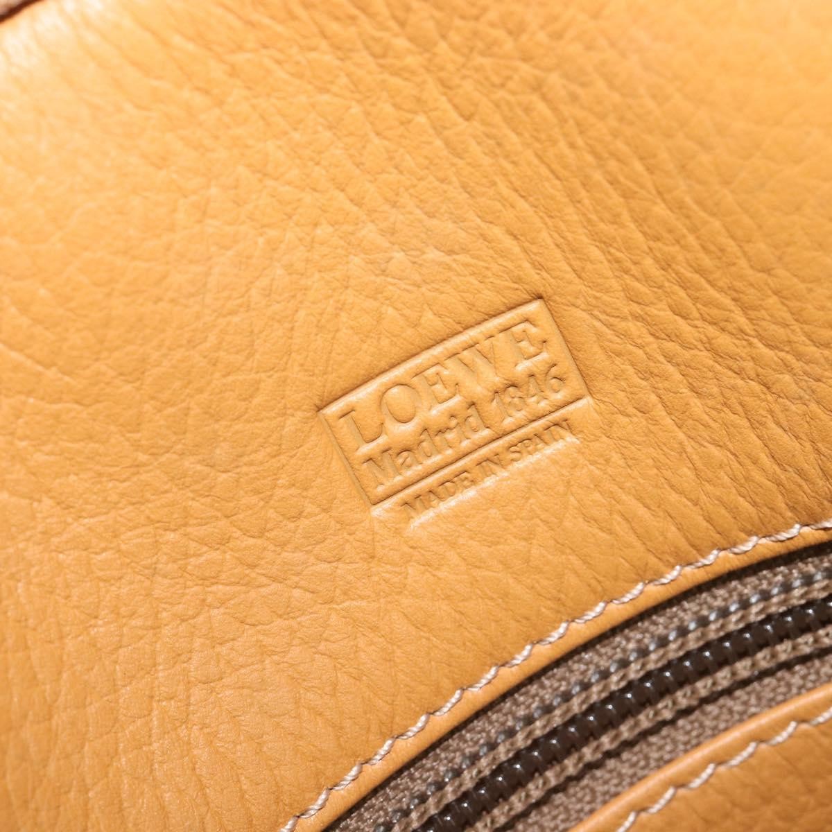 Loewe Amazona Leather, Beige, Leather, Handbag