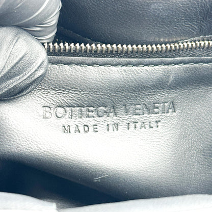 Bottega Veneta Cassette Padded Maxi Intrecciato Leather, Black, Leather, Crossbody Bag