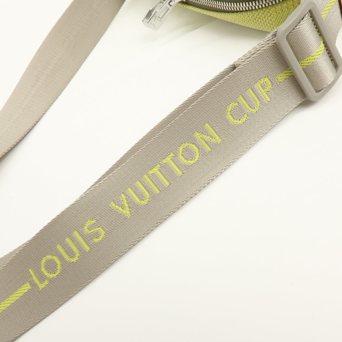 Louis Vuitton Cup Weathery Damier Geant Canvas, Green, Canvas, Handbag