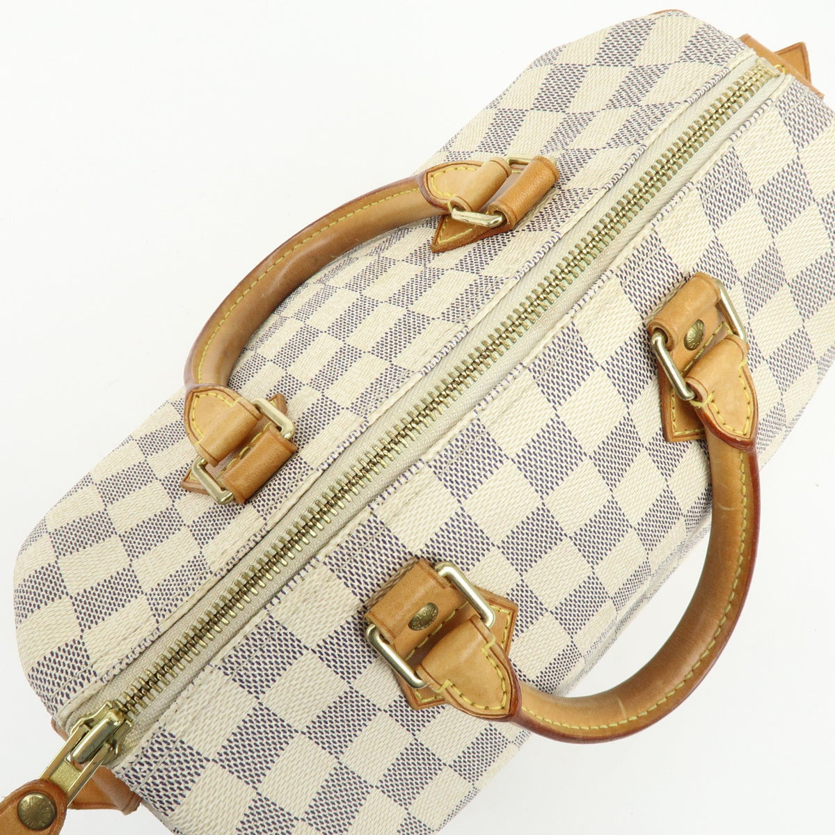 Louis Vuitton Speedy Damier, Beige, Canvas, Handbag