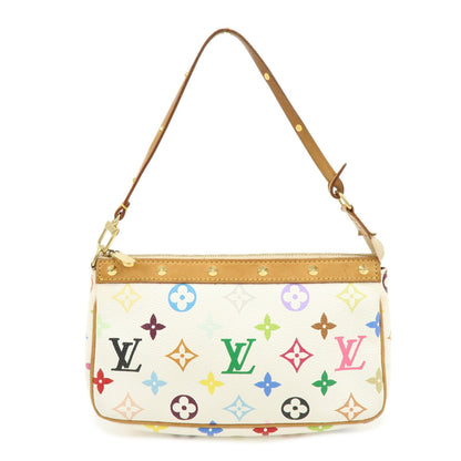 Louis Vuitton Pochette Accessoires Monogram Multicolor, Multicolour, Canvas, Clutch