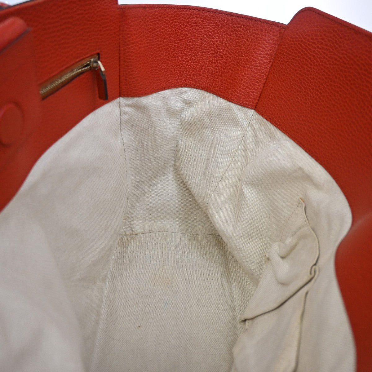 Gucci Swing Leather, Red, Leather, Tote Bag