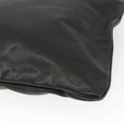 Chanel Grand Shopping Tote Quilted Calfskin, BLACK, LEATHER, Shoulder bag