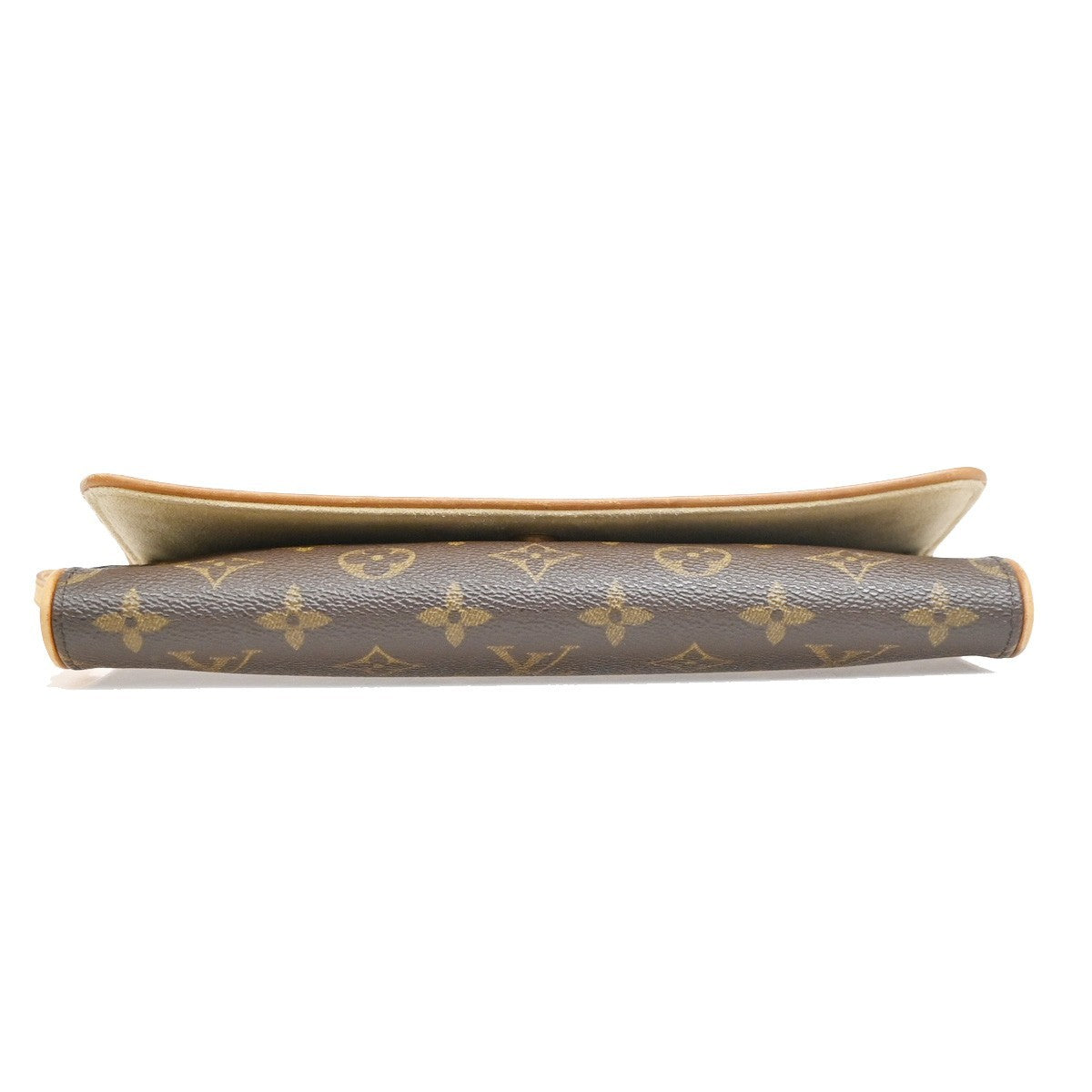 Louis Vuitton Twin Monogram Canvas, Brown, Canvas, Clutch