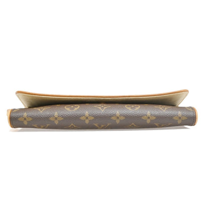 Louis Vuitton Twin Monogram Canvas, Brown, Canvas, Clutch