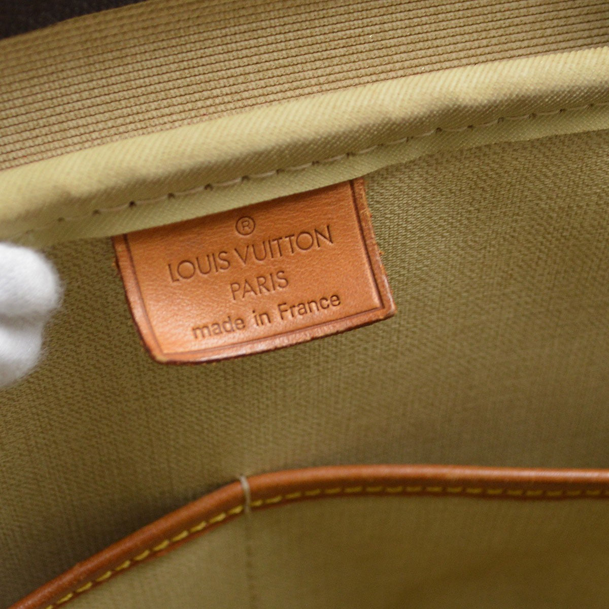Louis Vuitton Trouville Monogram Canvas, Brown, Canvas, Handbag