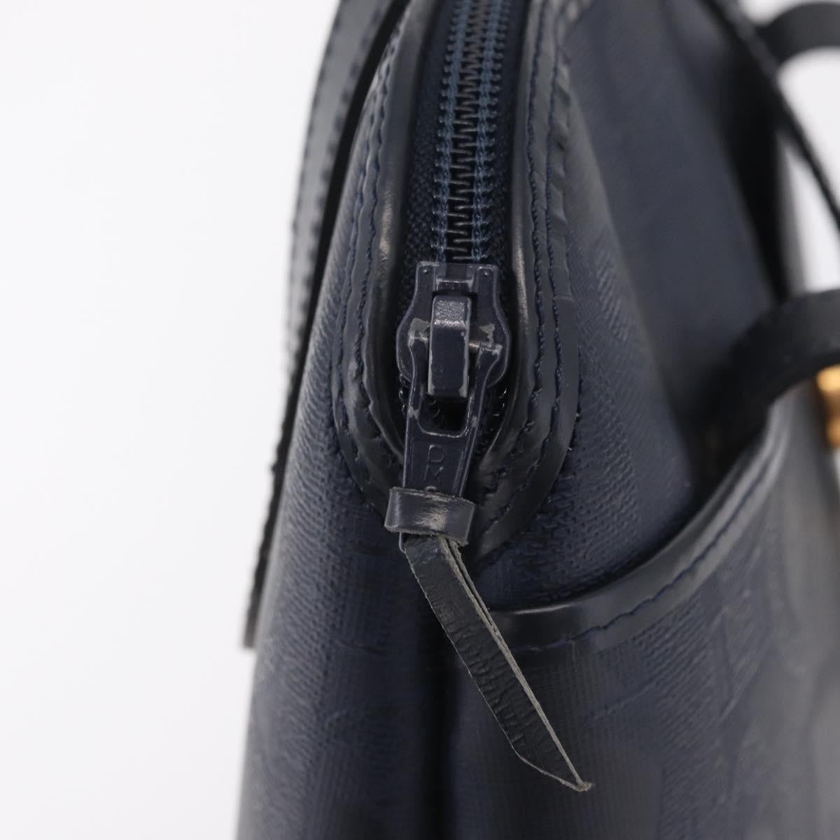 Christian Dior Trotter Canvas, Navy, Canvas, Handbag