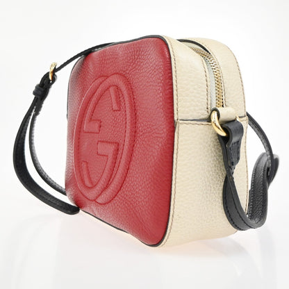 Gucci Soho Disco Leather, Multicolour, Leather, Crossbody Bag