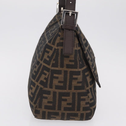 Fendi Zucchino Mamma Baguette Canvas, Multicolour, Canvas, Shoulder Bag