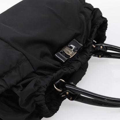 Salvatore Ferragamo Vala tote Nylon, Black, Nylon, Tote Bag