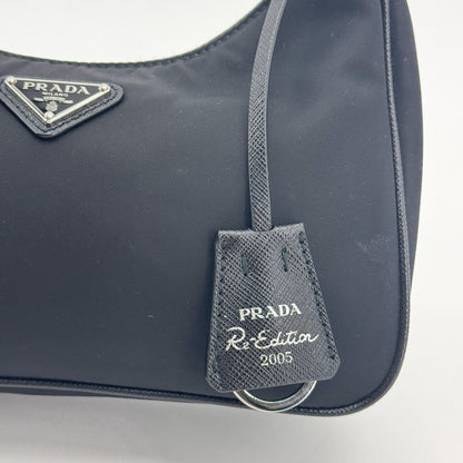 Prada Re-Edition 2005 Tessuto, Black, Nylon, Shoulder Bag