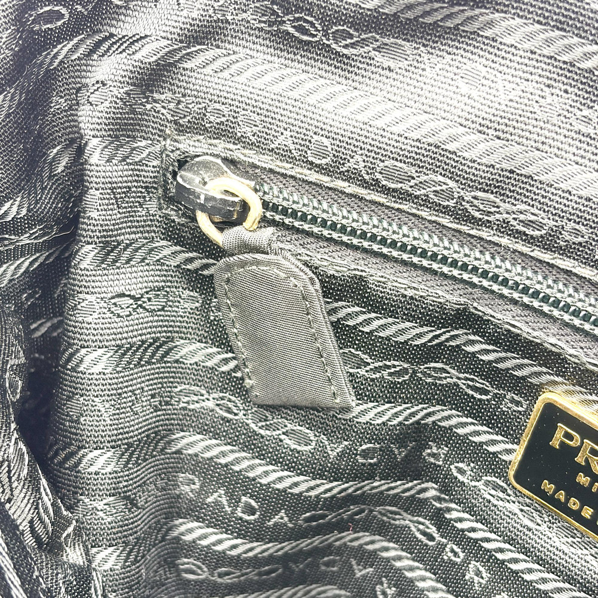 Prada Convertible Quilted Tessuto, Black, Nylon, Shoulder Bag