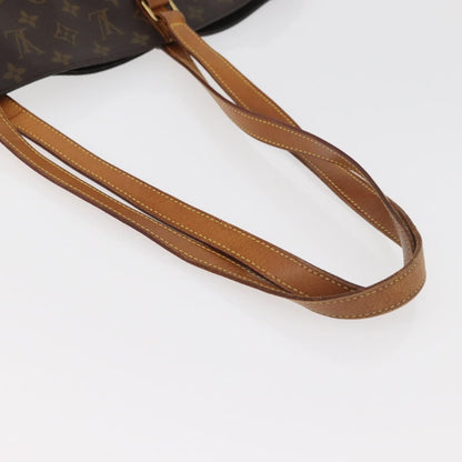 Louis Vuitton Shopping Sac Monogram Canvas, Brown, Canvas, Handbag