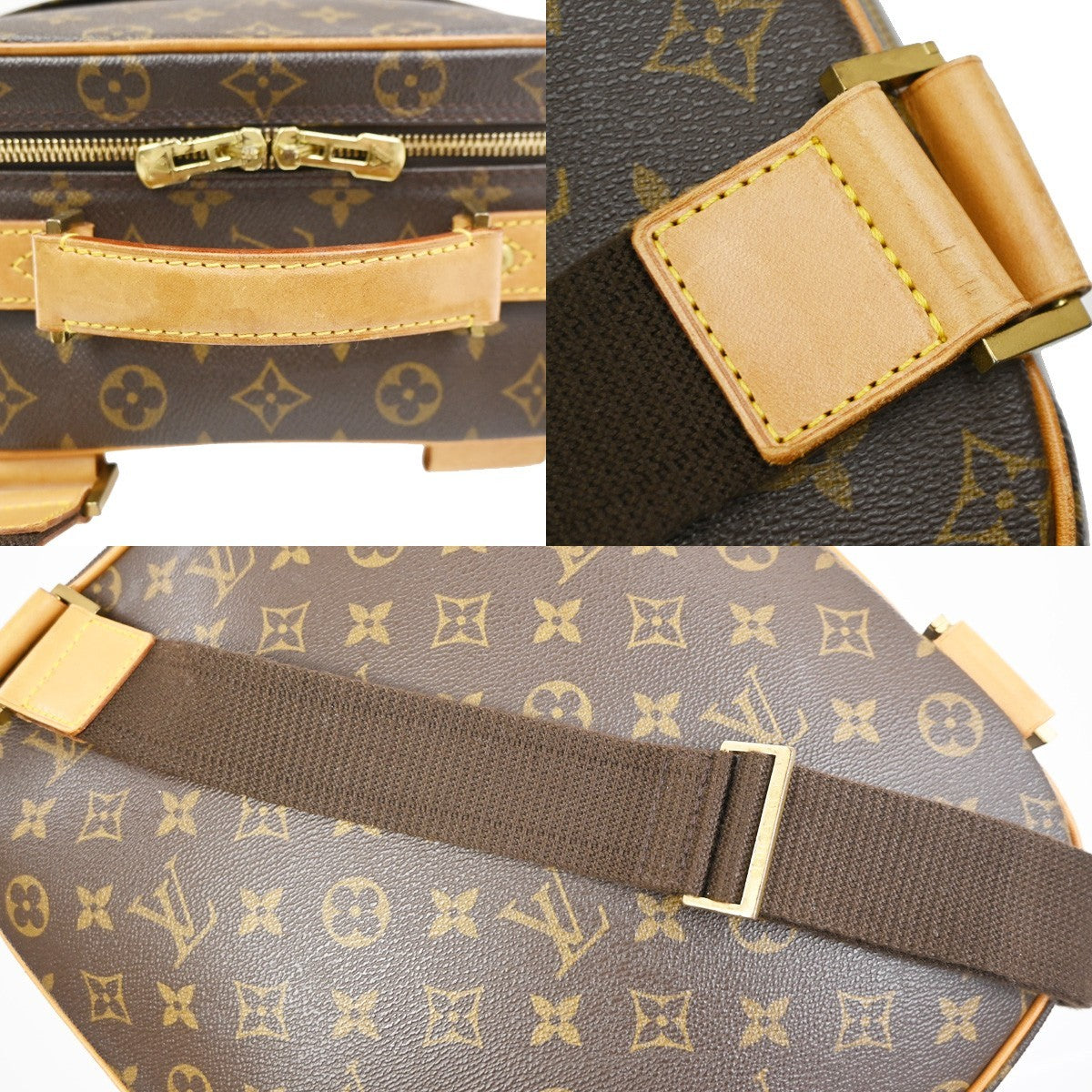 Louis Vuitton Sac a Dos Packall Monogram Canvas, Brown, Canvas, Handbag
