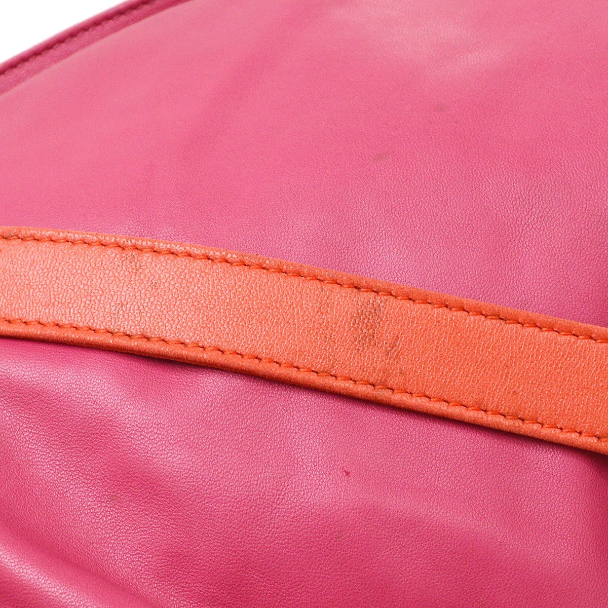 Loewe Flamenco Leather, Pink, Leather, Handbag