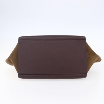 Celine Tricolor Trapeze Bag Leather, MULTICOLOUR, LEATHER, Handbag
