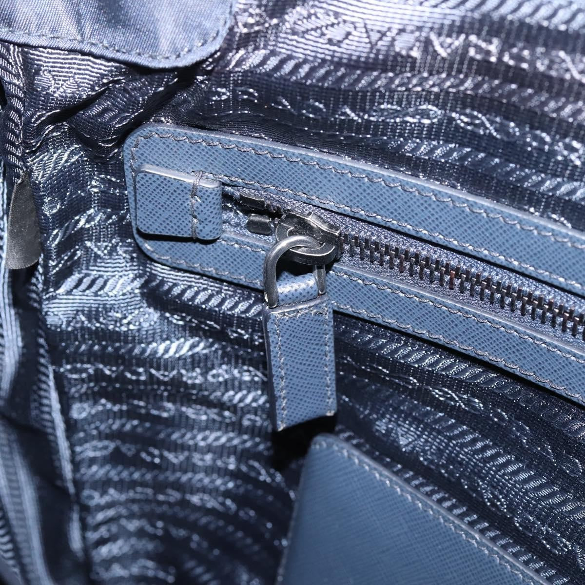 Prada Shoulder Tessuto, Navy, Nylon, Shoulder Bag
