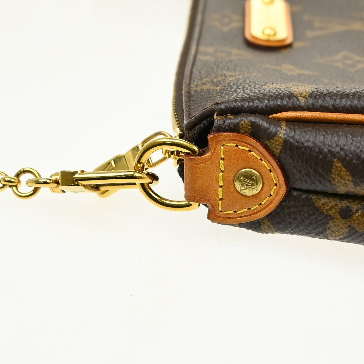 Louis Vuitton Eva Monogram Canvas, Brown, Canvas, Handbag