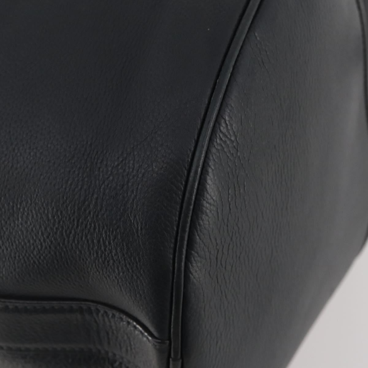 Louis Vuitton Aerogram Keepall Bandouliere Leather, Black, Leather, Travel Bag
