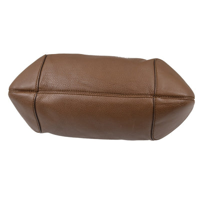 Gucci Soho Chain Hobo Leather, Brown, Leather, Shoulder Bag