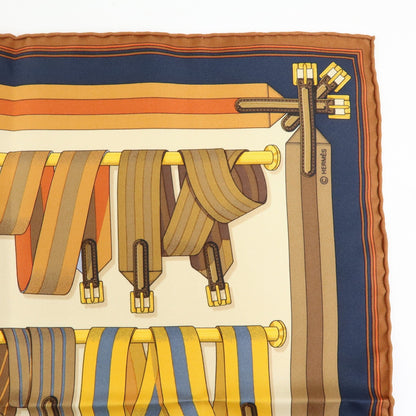 Hermes Carré 42 Silk, Multicolour, Silk, Scarf