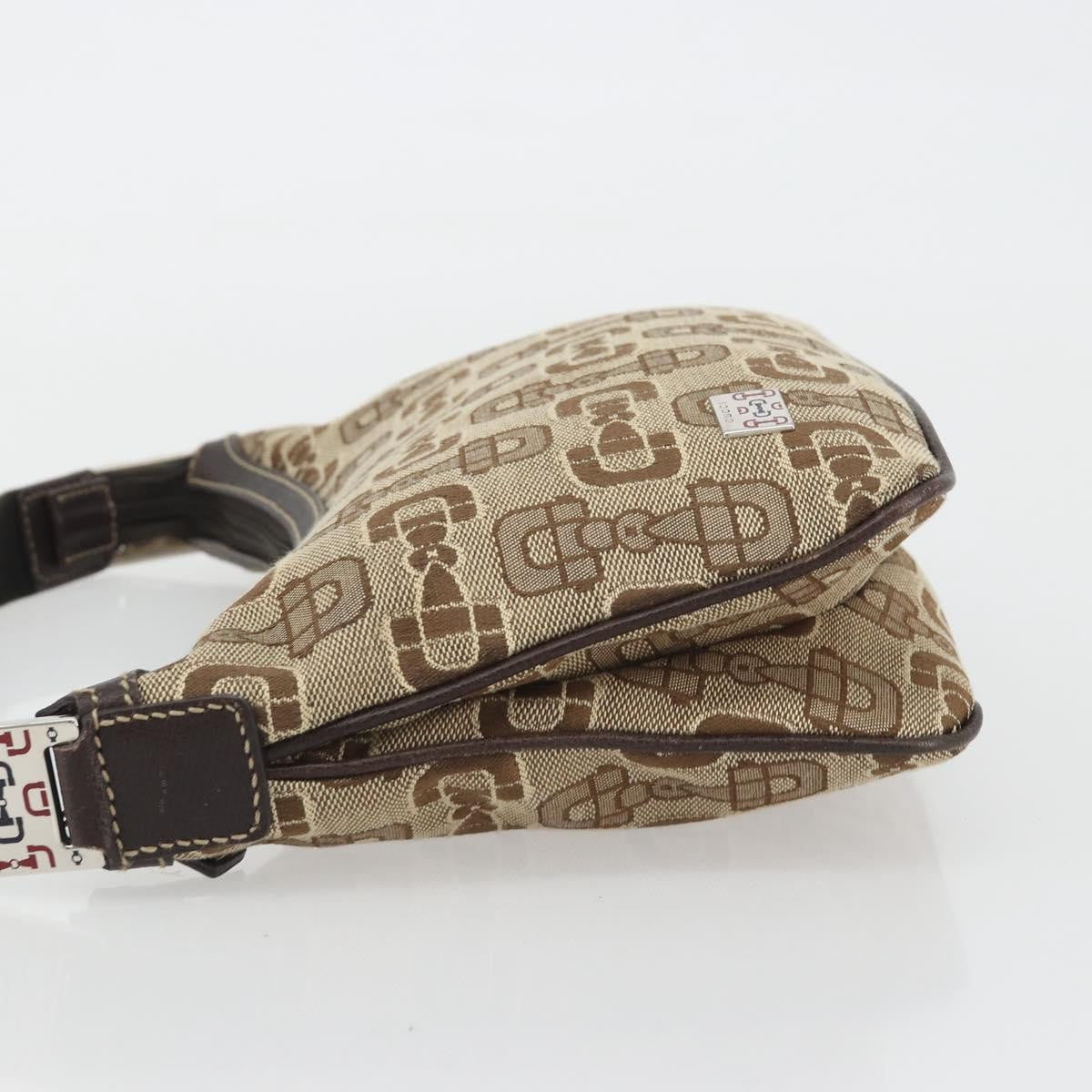 Gucci Vintage Top Handle Canvas, Beige, Canvas, Handbag