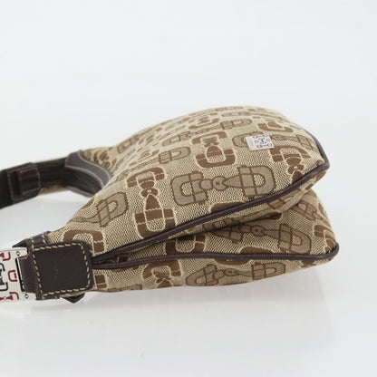 Gucci Vintage Top Handle Canvas, Beige, Canvas, Handbag