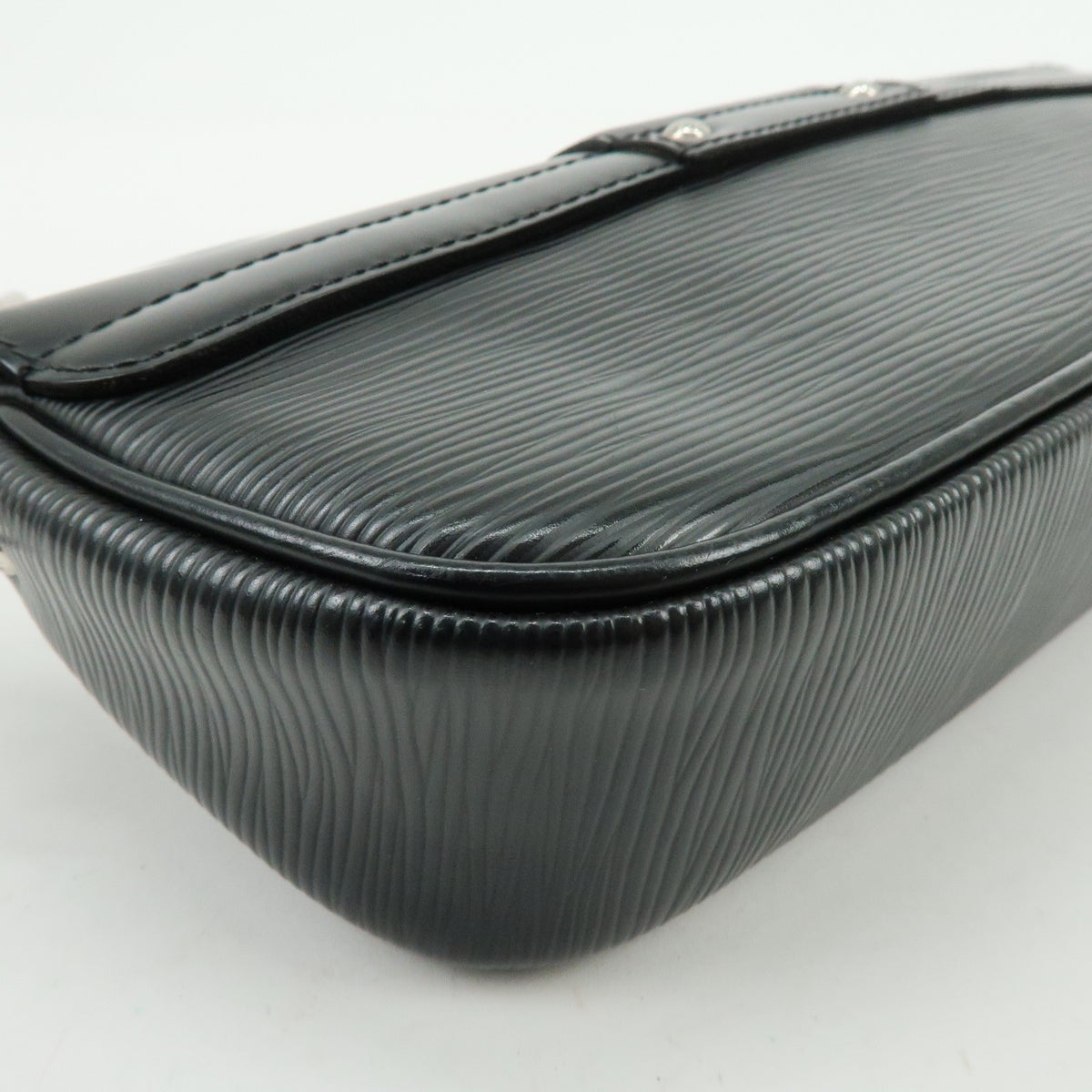 Louis Vuitton Montaigne Clutch Epi Leather, Black, Leather, Clutch