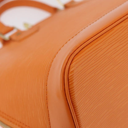 Louis Vuitton Alma Epi Leather, Orange, Leather, Handbag