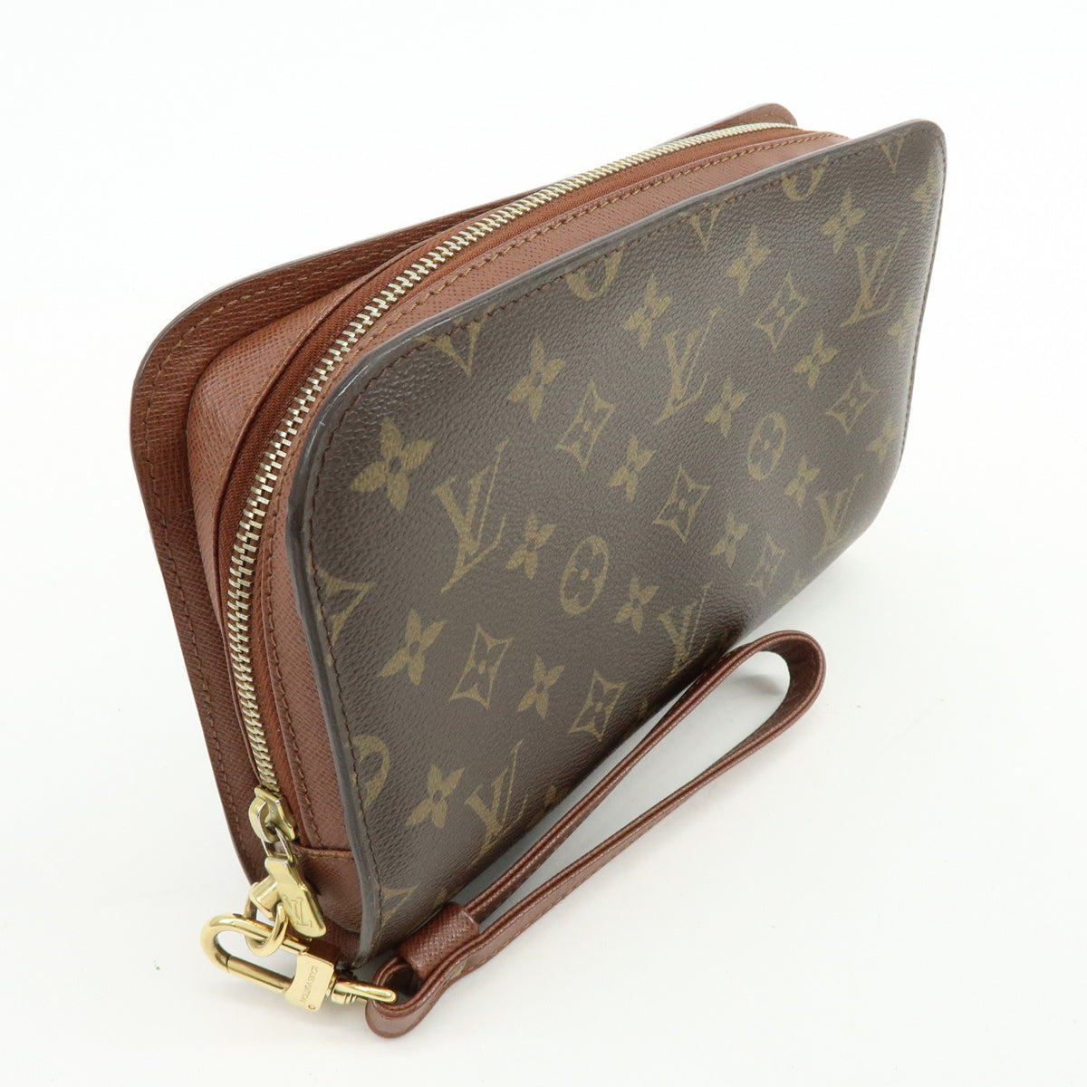 Louis Vuitton Pochette Orsay Monogram Canvas, Brown, Canvas, Clutch