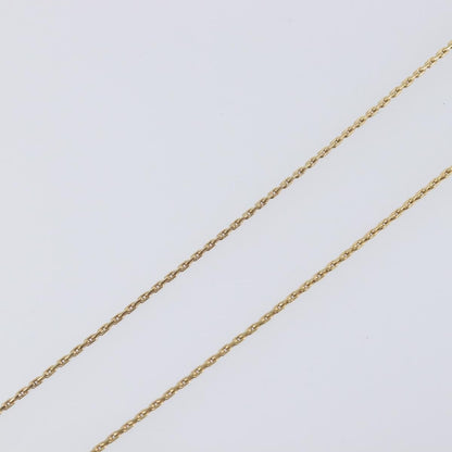 Christian Dior CD Pendant Metal, Gold, Metal, Necklace