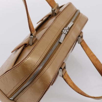 Louis Vuitton Mat Shelton Monogram Vernis, Brown, Patent Leather, Handbag