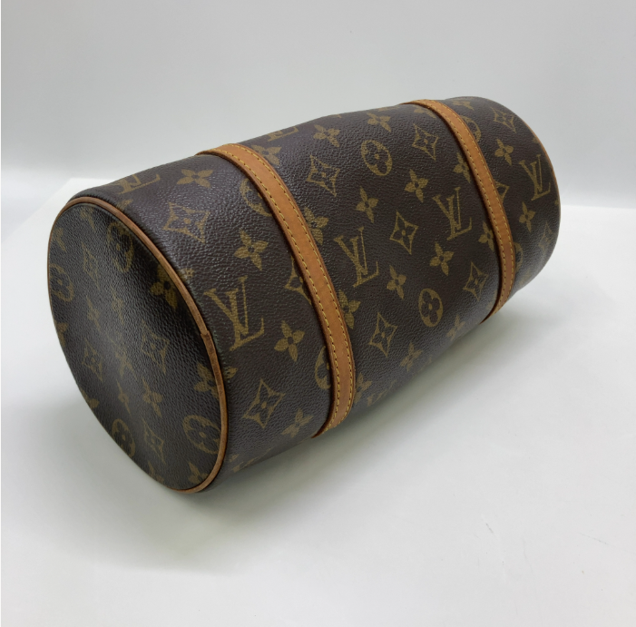 Louis Vuitton Papillon Handbag Monogram Canvas, Brown, Canvas, Handbag