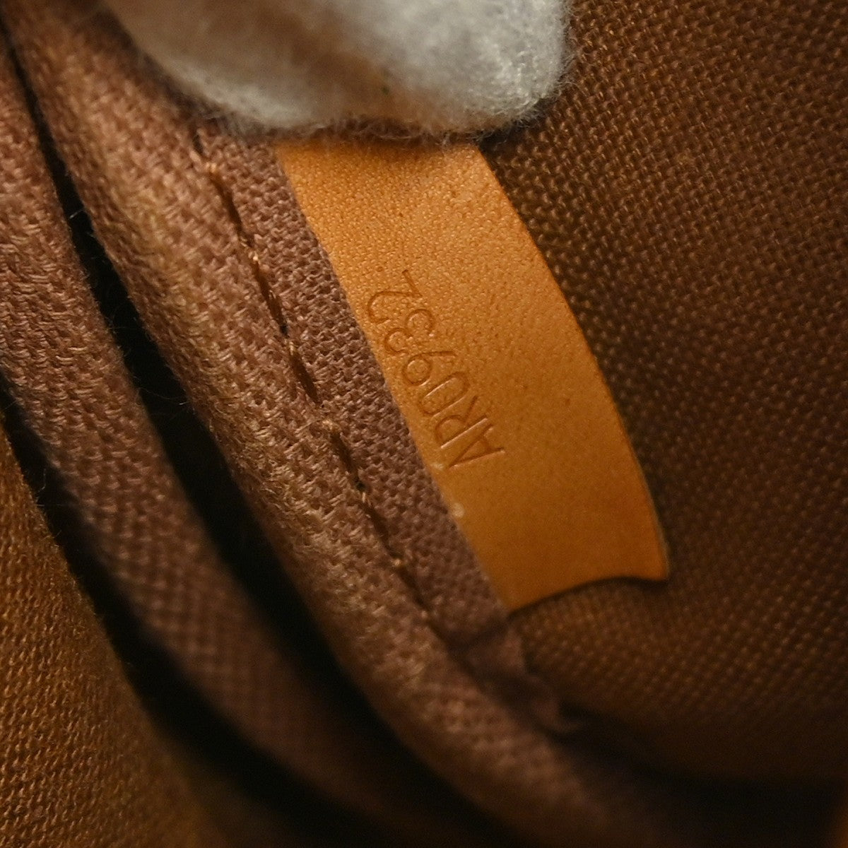 Louis Vuitton Saumur Monogram, Brown, Canvas, Shoulder Bag
