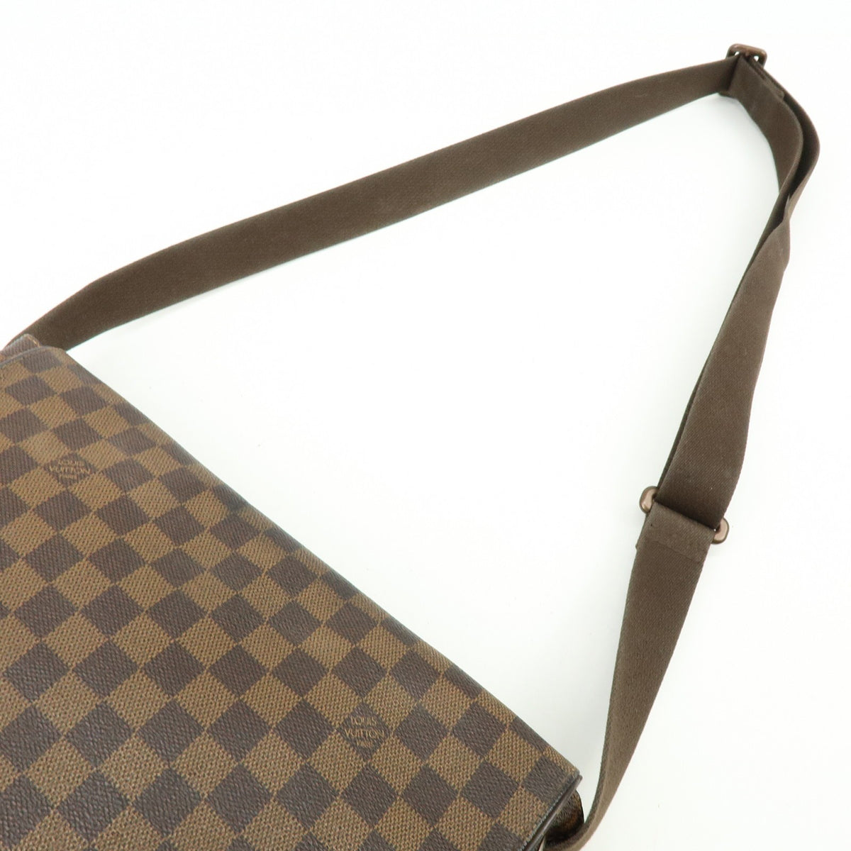 Louis Vuitton Brooklyn Damier, Brown, Canvas, Shoulder Bag