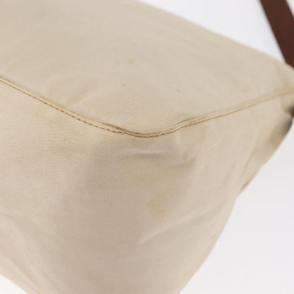 Fendi Fendi mamma baguette monogram, Beige, Canvas, Handbag