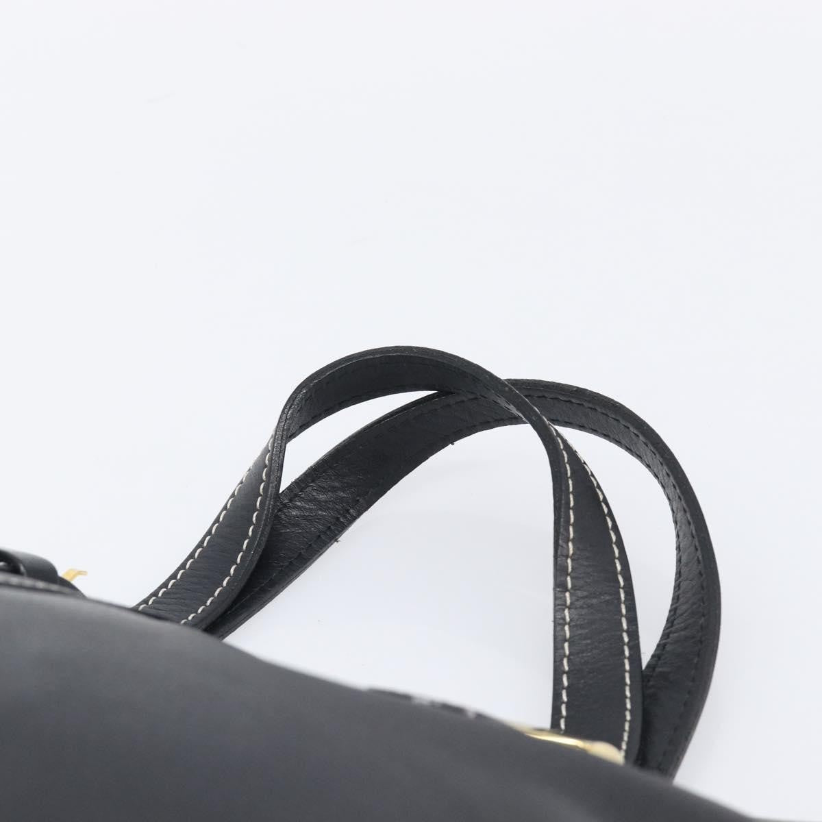 Burberry Vintage Leather, Black, Leather, Tote Bag