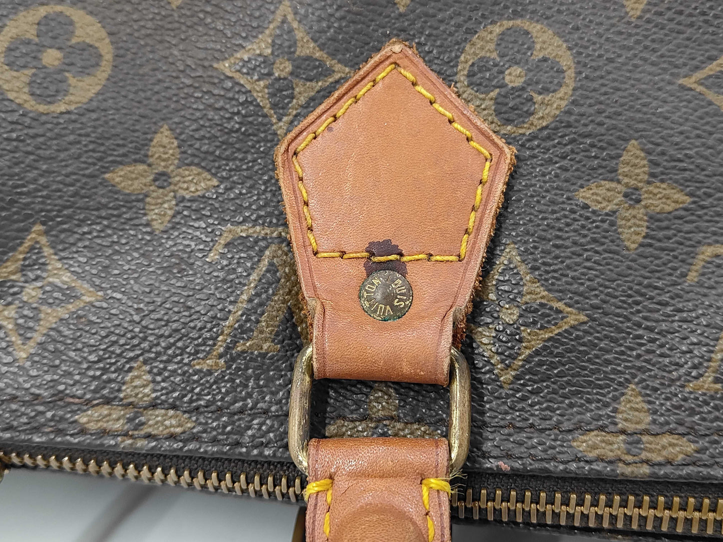Louis Vuitton Speedy Monogram Canvas, Brown, Canvas, Handbag