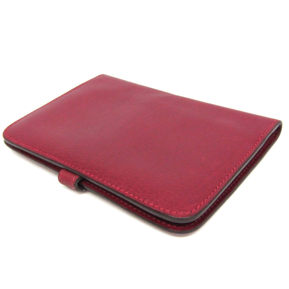Hermes Dogon Compact Leather, Red, Leather, Wallet