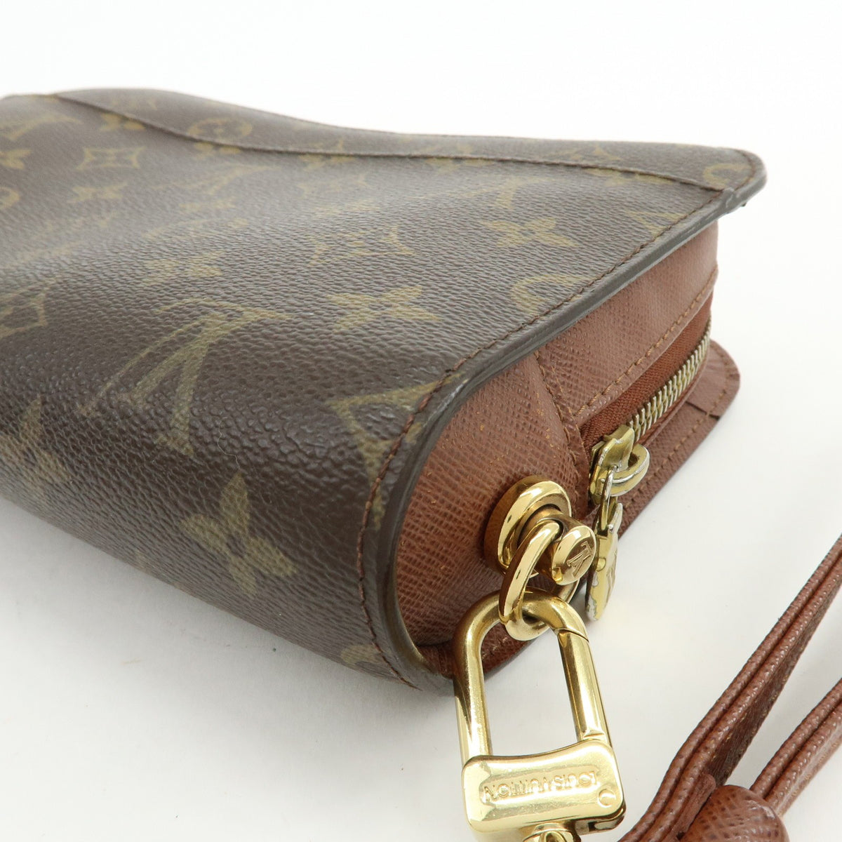 Louis Vuitton Pochette Orsay Monogram Canvas, Brown, Canvas, Clutch