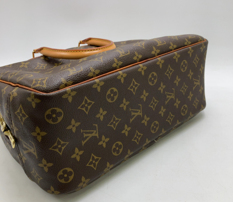 Louis Vuitton Deauville Monogram Canvas, Brown, Canvas, Handbag