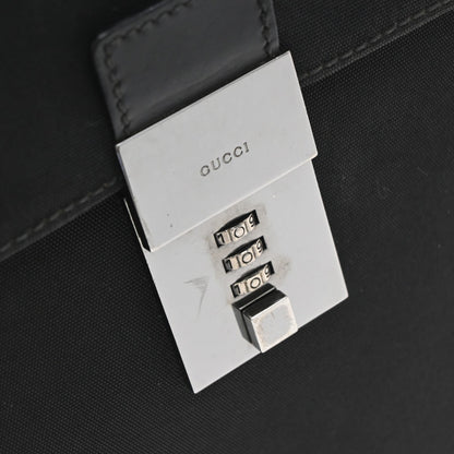 Gucci Briefcase Canvas, Black, Canvas, Briefcase