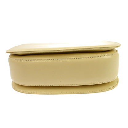Gucci Vintage Bamboo Top Handle Leather, Beige, Leather, Handbag