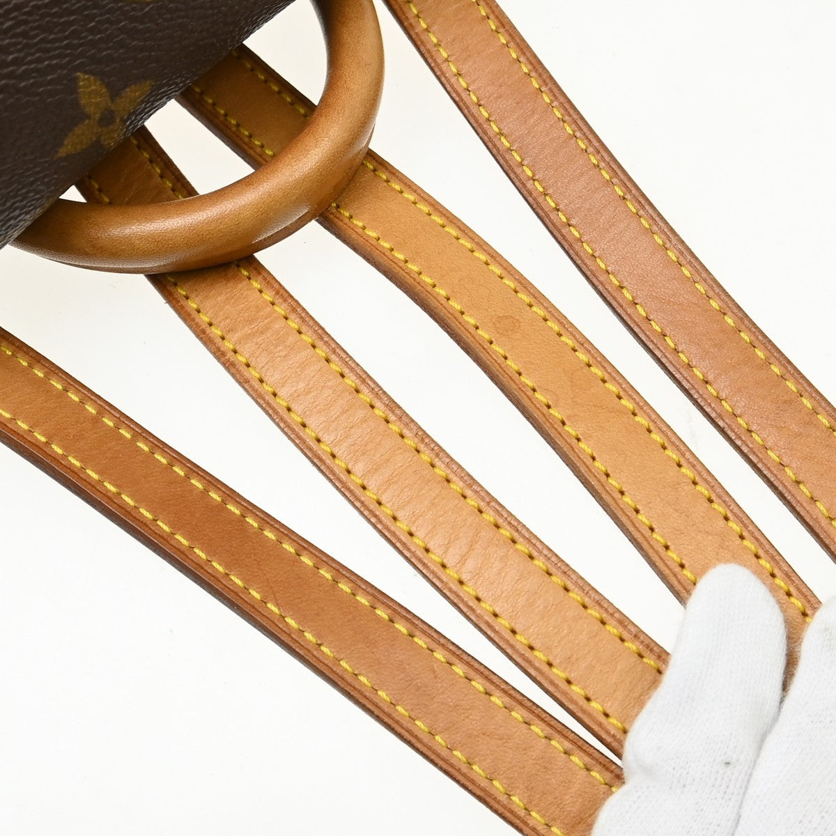 Louis Vuitton Vintage Montsouris Monogram Canvas, Brown, Canvas, Backpack