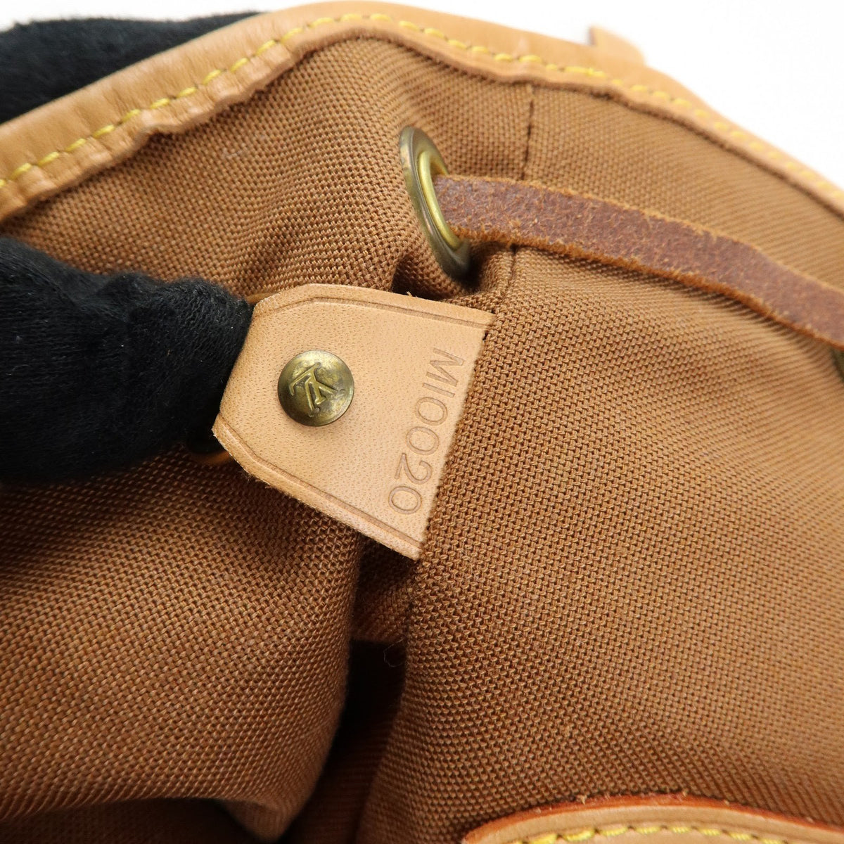 Louis Vuitton Vintage Montsouris Monogram Canvas, Brown, Canvas, Backpack