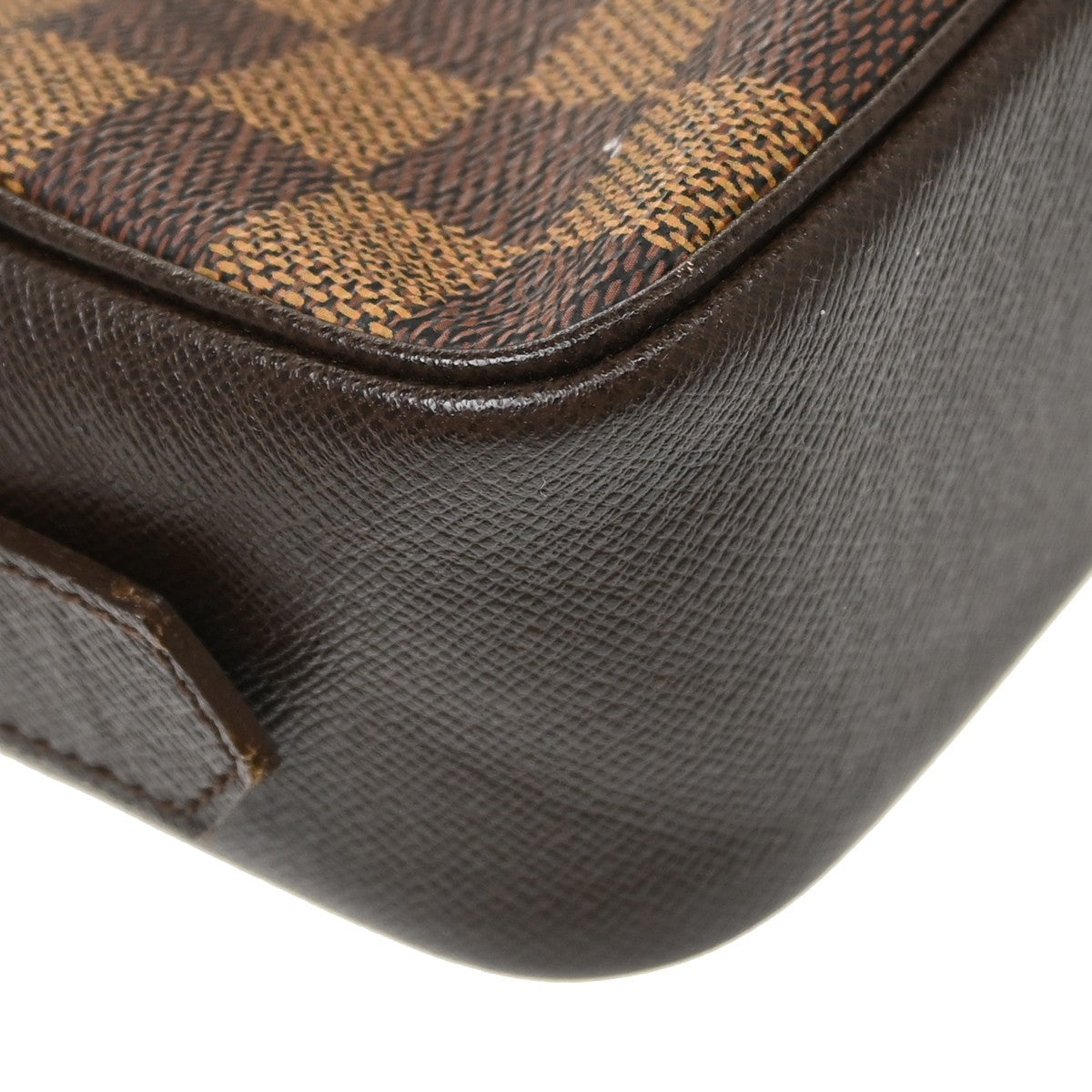 Louis Vuitton Trousse Toilette Damier Canvas, Brown, Canvas, Clutch